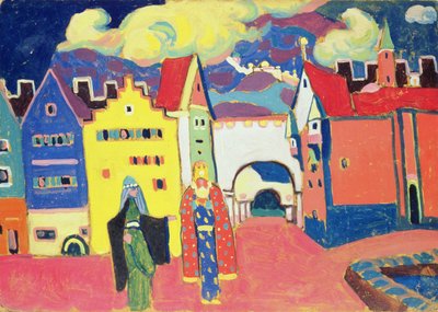 Oriental Town, 1908 by Alexej von Jawlensky